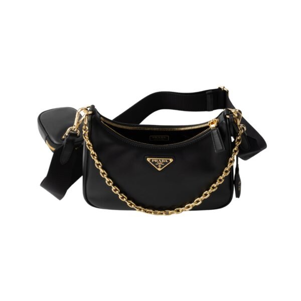 Re-Edition 2005 Ledertasche in Schwarz 18cm - Image 4