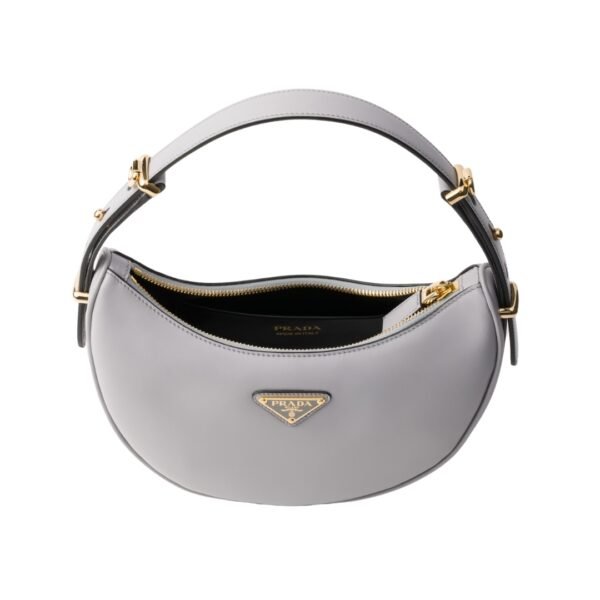 Arqué kleine Ledertasche Granitgrau 18.5cm - Image 4