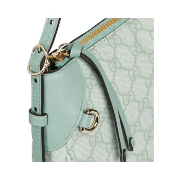 GG Emblem Tasche Salbeigrün 24.5 cm - Image 4