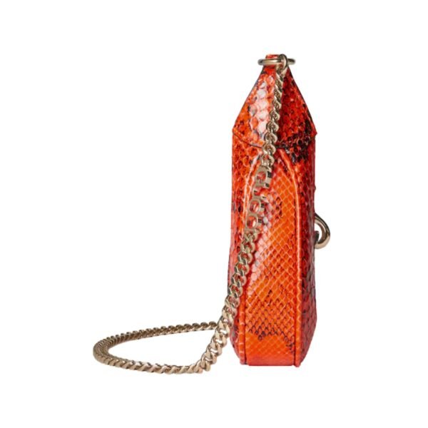 Das orangefarbene Pythonleder 19.5 cm - Image 4
