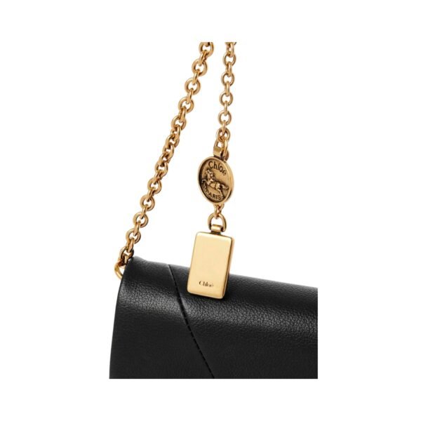 Brieftasche mit Kettenriemen und Klappe 20 cm - Image 4