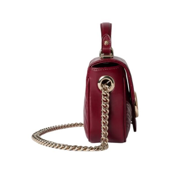 GG Marmont Mini-Tote-Tasche Rosso Ancora Rot 17 cm - Image 4