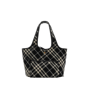Kleine Karomuster Tasche 41 cm