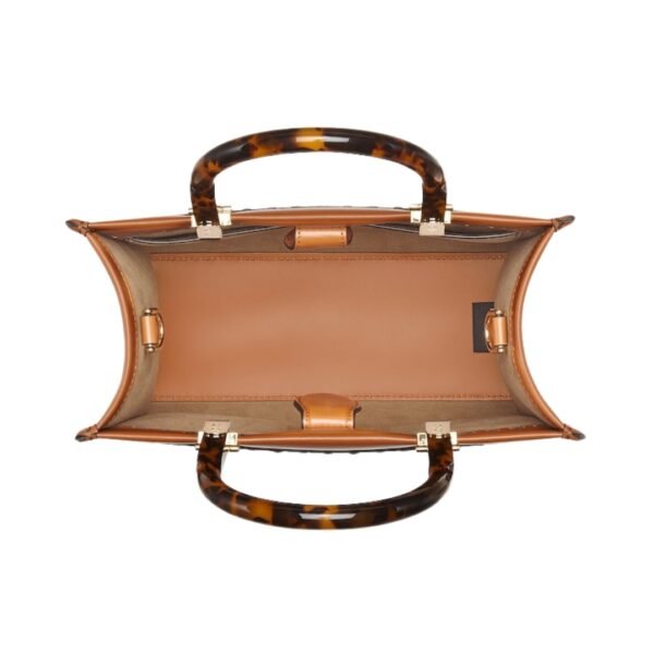 Braune Kalbsledertasche 22 cm - Image 4
