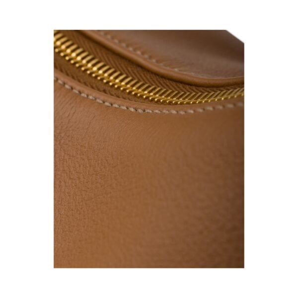 Aimée große Lederschultertasche Karamell 23cm - Image 5