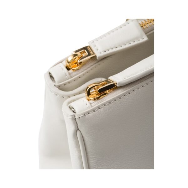 Große Galleria Ledertasche in Weiß 22.5 cm - Image 5