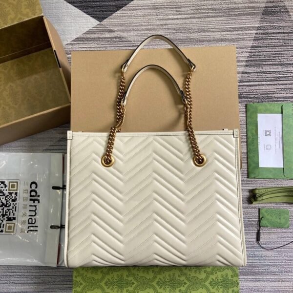 GG Marmont Creme 34 cm - Image 3