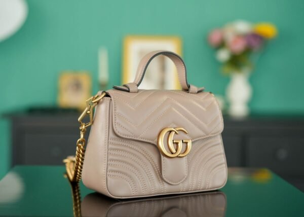 GG Marmont Beige 20 cm - Image 5