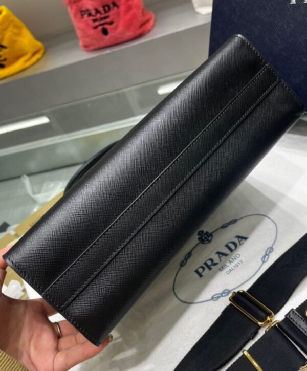 Saffiano Schwarz 28 cm - Image 4