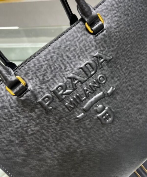 Saffiano Schwarz 28 cm - Image 5