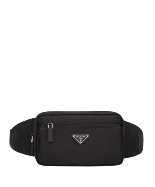 Re-Nylon and Saffiano Schwarz 21 cm