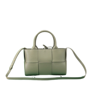 Tote-Tasche mit verlängertem Griff in Travertin 25 cm