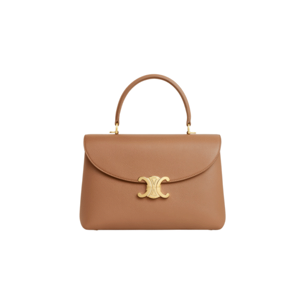 MITTELGROßE NINO TASCHE Bronze 25 cm