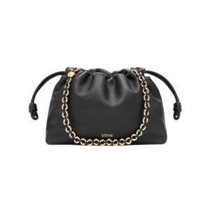 Flamenco-Tasche Schwarz 20 cm