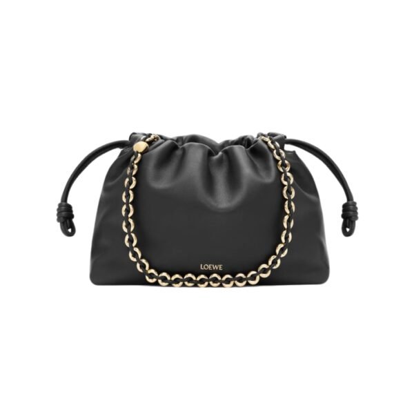 Flamenco-Tasche Schwarz 20 cm