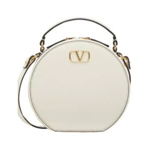 Kalbsleder Mini Bag Ivory 16 cm