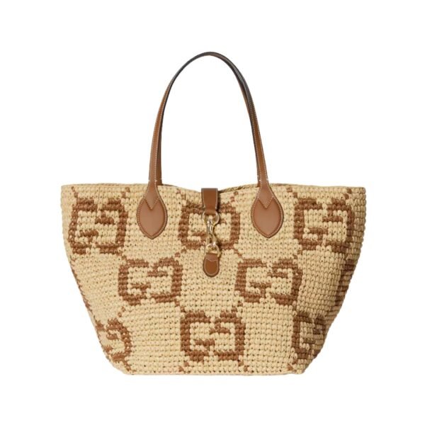 Small Tote Natur/Braun 26 cm