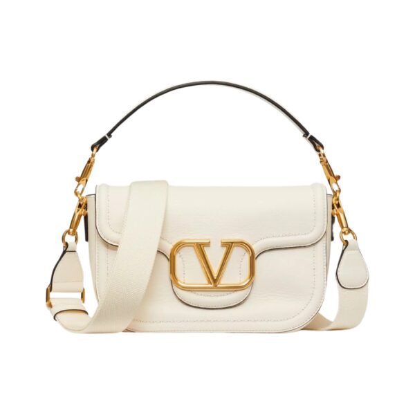 Genarbtes Kalbsleder Ivory 23.5 cm
