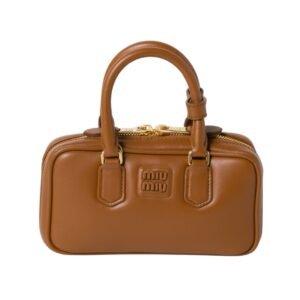 Arcadie-Leder-Mini Cognac 10 cm
