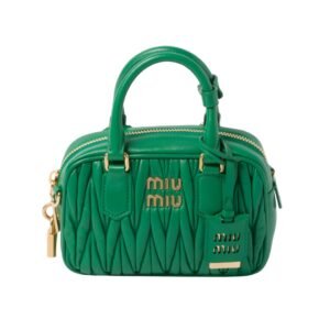 Arcadie matelassé nappa leather 10.3 cm