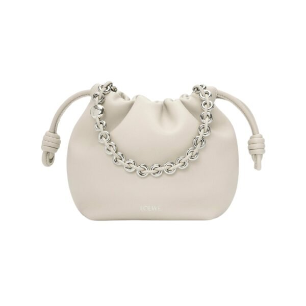 Mini Flamenco Tasche Meersalz 17 cm