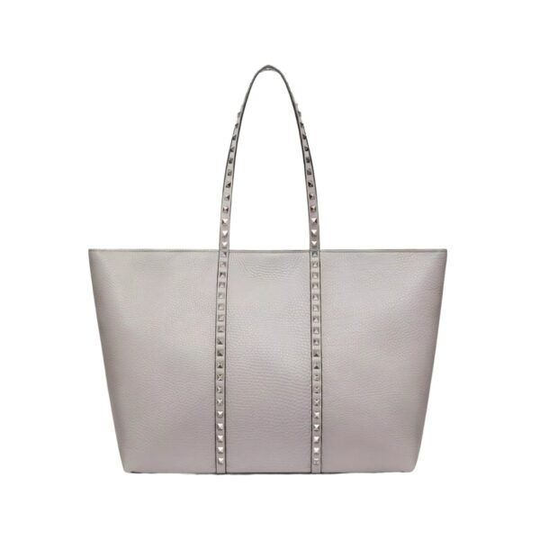 Rockstud Kalbsleder Grau 37 cm