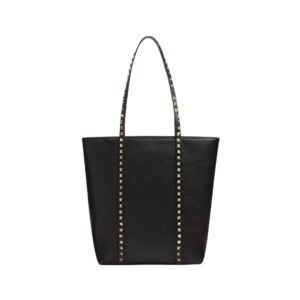 Rockstud Kalbsleder Schwarz 25.5 cm