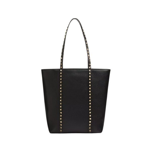 Rockstud Kalbsleder Schwarz 25.5 cm