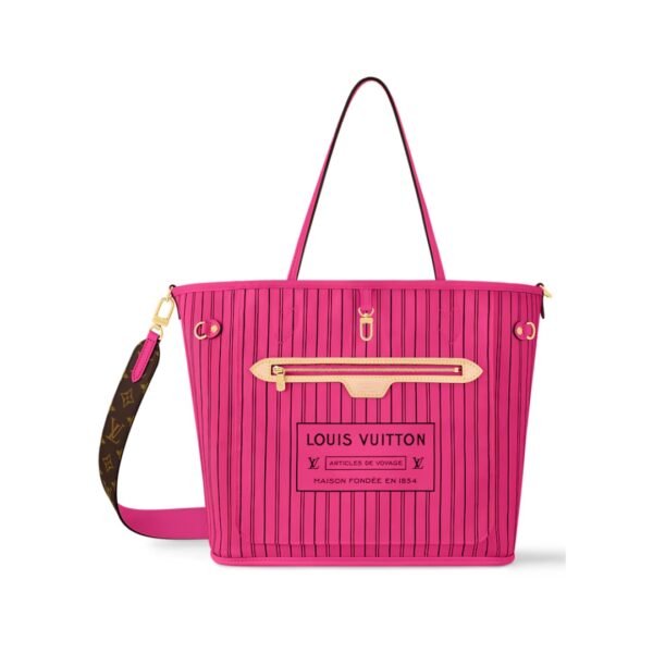 Bandoulière Inside Out MM Tote-Tasche in Rosa 31 cm