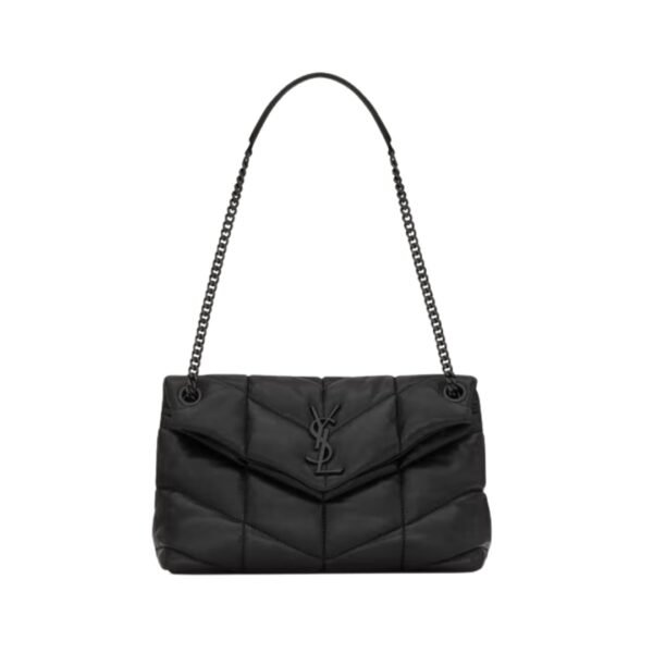 Kleine Daunenjacke aus Nappaleder 29 cm