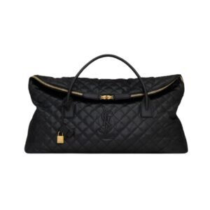 ES Giant Travel Bag aus gestepptem Leder 56 cm