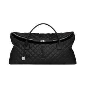 ES Giant Travel Bag aus gestepptem Leder 56 cm
