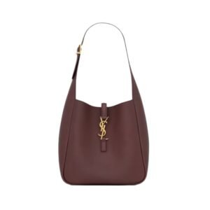 Le 5 à 7 Supple Small aus  genarbtem Leder 23 cm