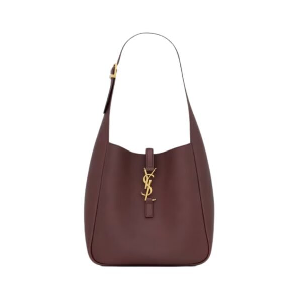 Le 5 à 7 Supple Small aus  genarbtem Leder 23 cm
