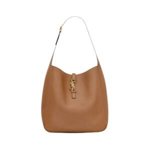 Le 5 à 7 Supple Large aus genarbtem Leder 30 cm