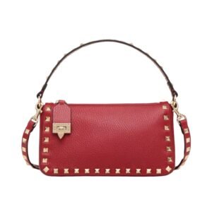 Kalbsleder Crossbody Rosso Valentino 19 cm