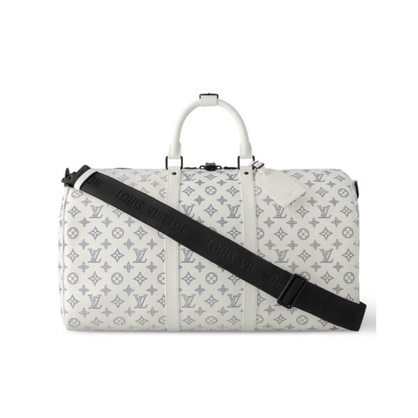 Keepall Bandoulière weiß 50 cm