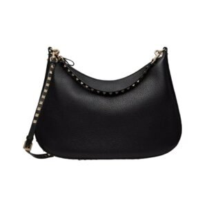 Rockstud Hobo Schwarz 36 cm