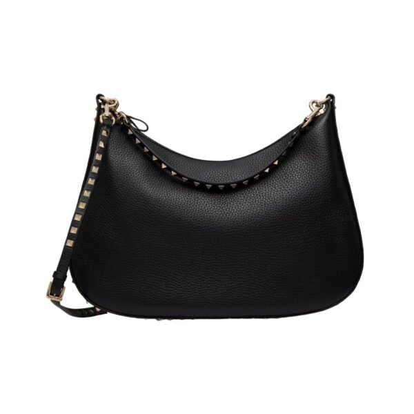 Rockstud Hobo Schwarz 36 cm