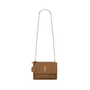 Sunset Medium aus glattem Leder 24 cm