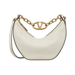 Kleine VLogo Moon Hobo Elfenbein 29 cm