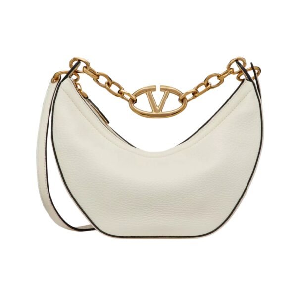 Kleine VLogo Moon Hobo Elfenbein 29 cm