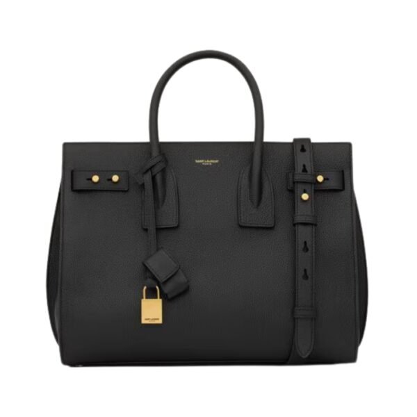 Sac de Jour aus geschmeidigem, geprägtem Leder – Small 32 cm