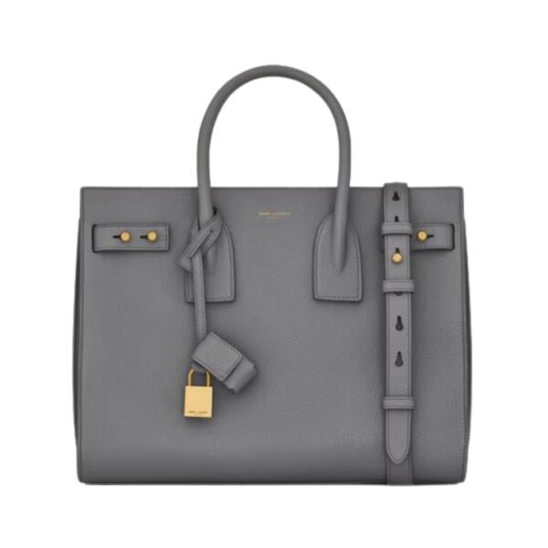 Sac de jour in supple grained leather – small 32 cm