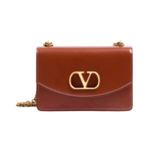 VAIN SCHULTERTASCHE AUS GLANZKALBSLEDER 24 cm