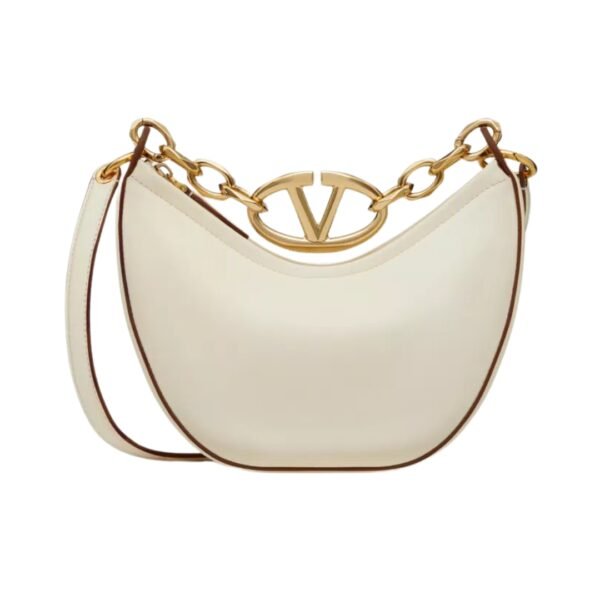VLogo Moon Mini Hobo Ivory 20 cm