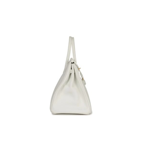 Weiß Clémence mit Gold-Beschlägen 35 cm - Image 2