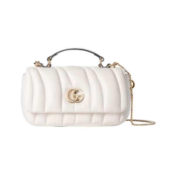 Milano Mini-Tophandle-Tasche Weißes 21.1cm