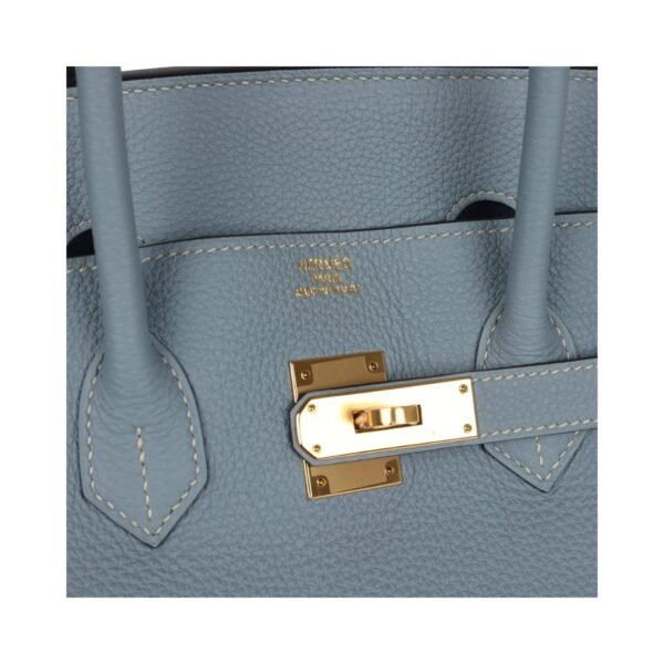 Bleu Lin Togo Goldbeschläge 35 cm - Image 2