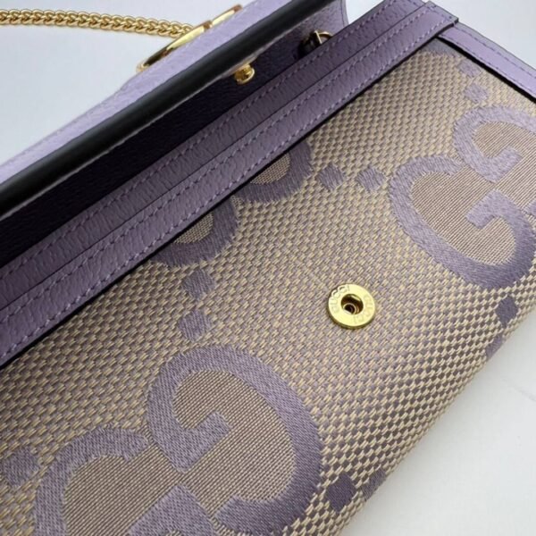 Ophidia Jumbo GG Continental Lila/Beige 19 cm - Image 2